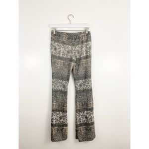 Sadie&Sage Palazzo Flare Printed Pants